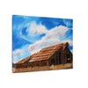 Old Barn Rusted Roof,  Canvas Print, Home Decor, Wall Art,  Art,