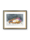 Favorite Charcuterie Watercolor Print by Claudia Buchanan