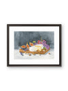 Favorite Charcuterie Watercolor Print by Claudia Buchanan