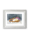 Favorite Charcuterie Watercolor Print by Claudia Buchanan