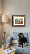 Please Write! — Rusty Rural Mailboxes Watercolor Art Print
