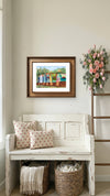 Please Write! — Rusty Rural Mailboxes Watercolor Art Print