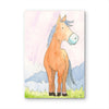 Happy Pony Whimsical Watercolor Print