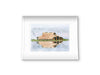 Seaver Barn, Cecil Ranch — Historic Colusa County Watercolor Original