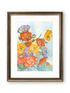 Spring Bouquet — Watercolor Floral Art Print by Claudia Buchanan
