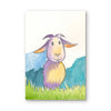 Sweet Billie Goat Whimsical Watercolor Print