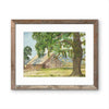 Sutter Buttes Ranch — Watercolor Art Print